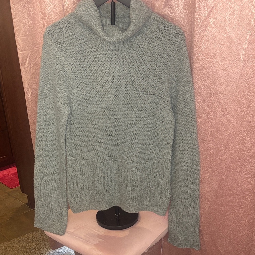 J. Crew Textured Gray Sweater